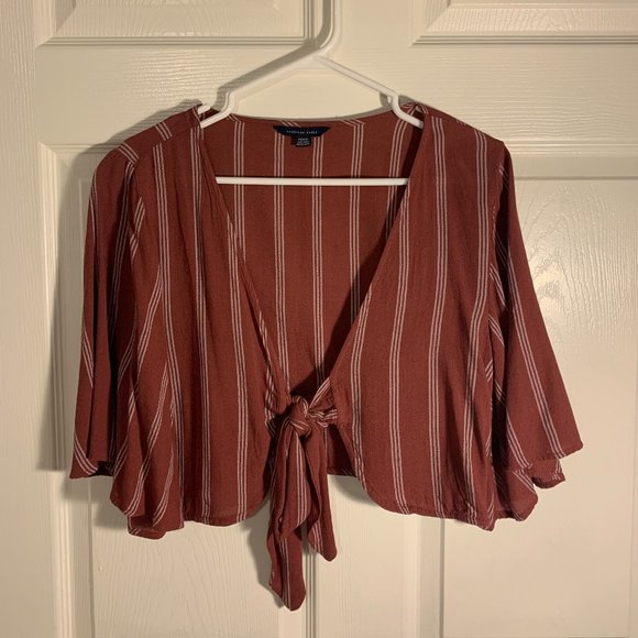 American Eagle Tied-Top